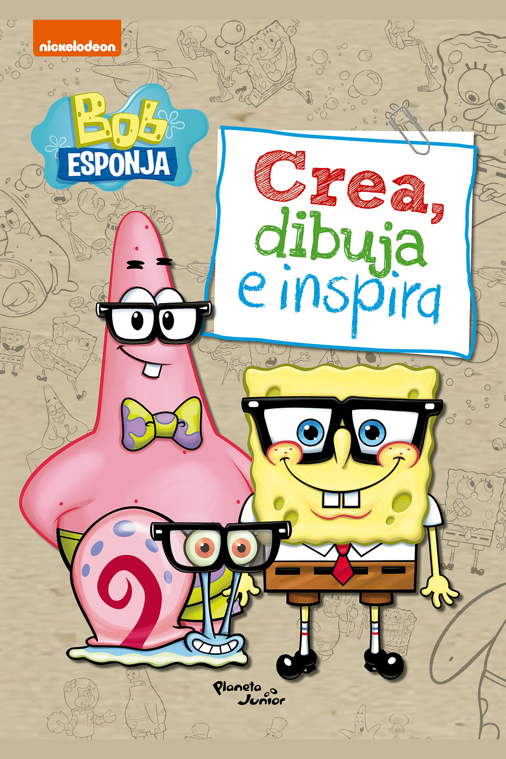 Bob Esponja. Crea, dibuja e inspira