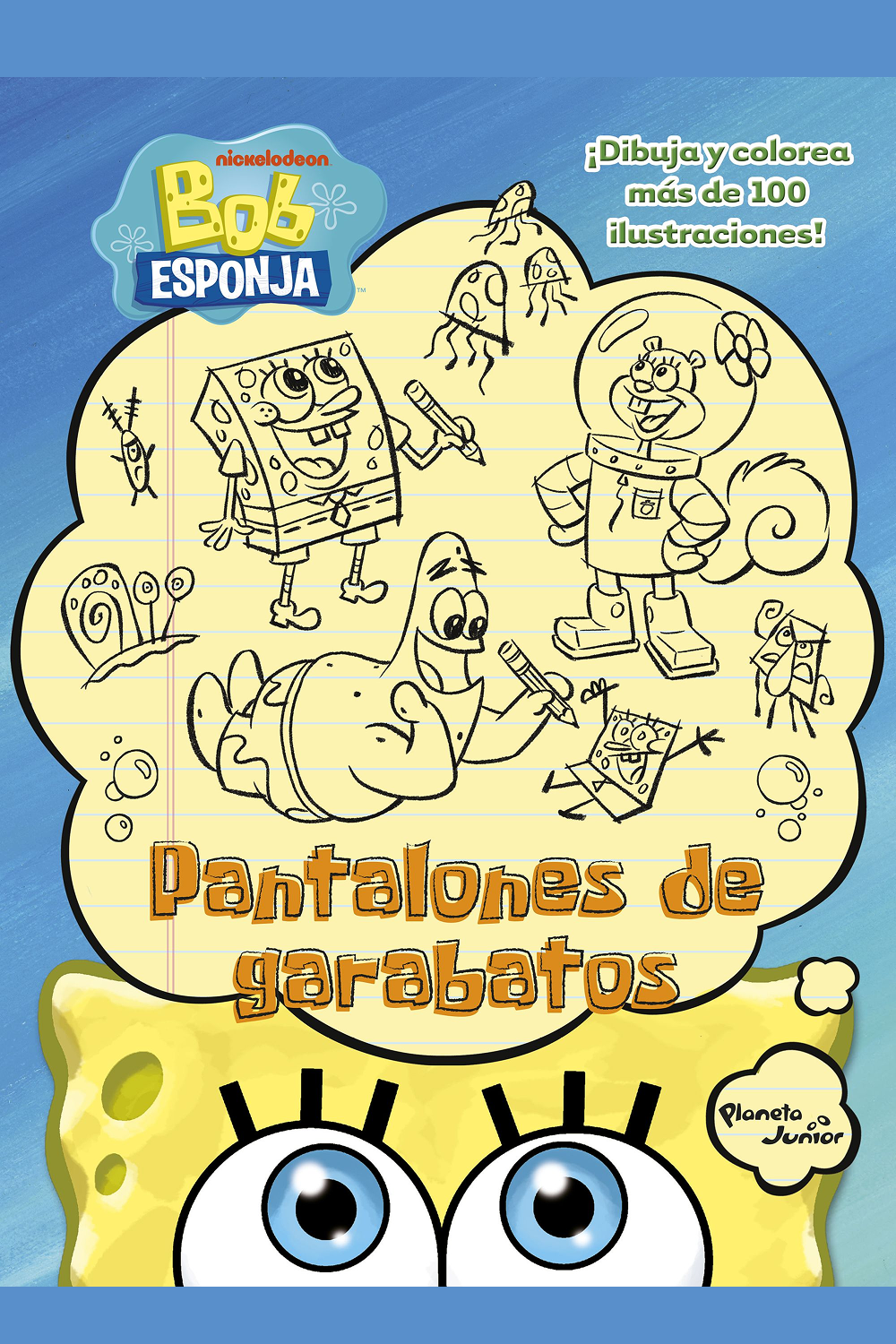 Bob Esponja. Pantalones de garabatos