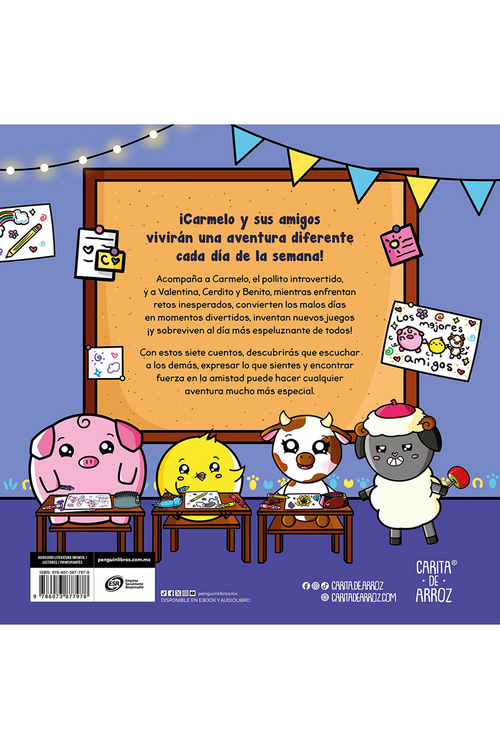 Carmelo, El Pollito Introvertido. 7 cuentos para la semana