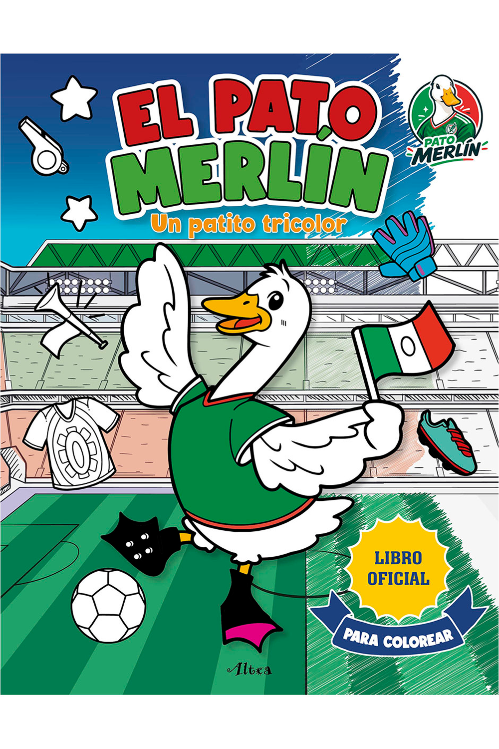 El Pato Merlín, Un Patito Tricolor