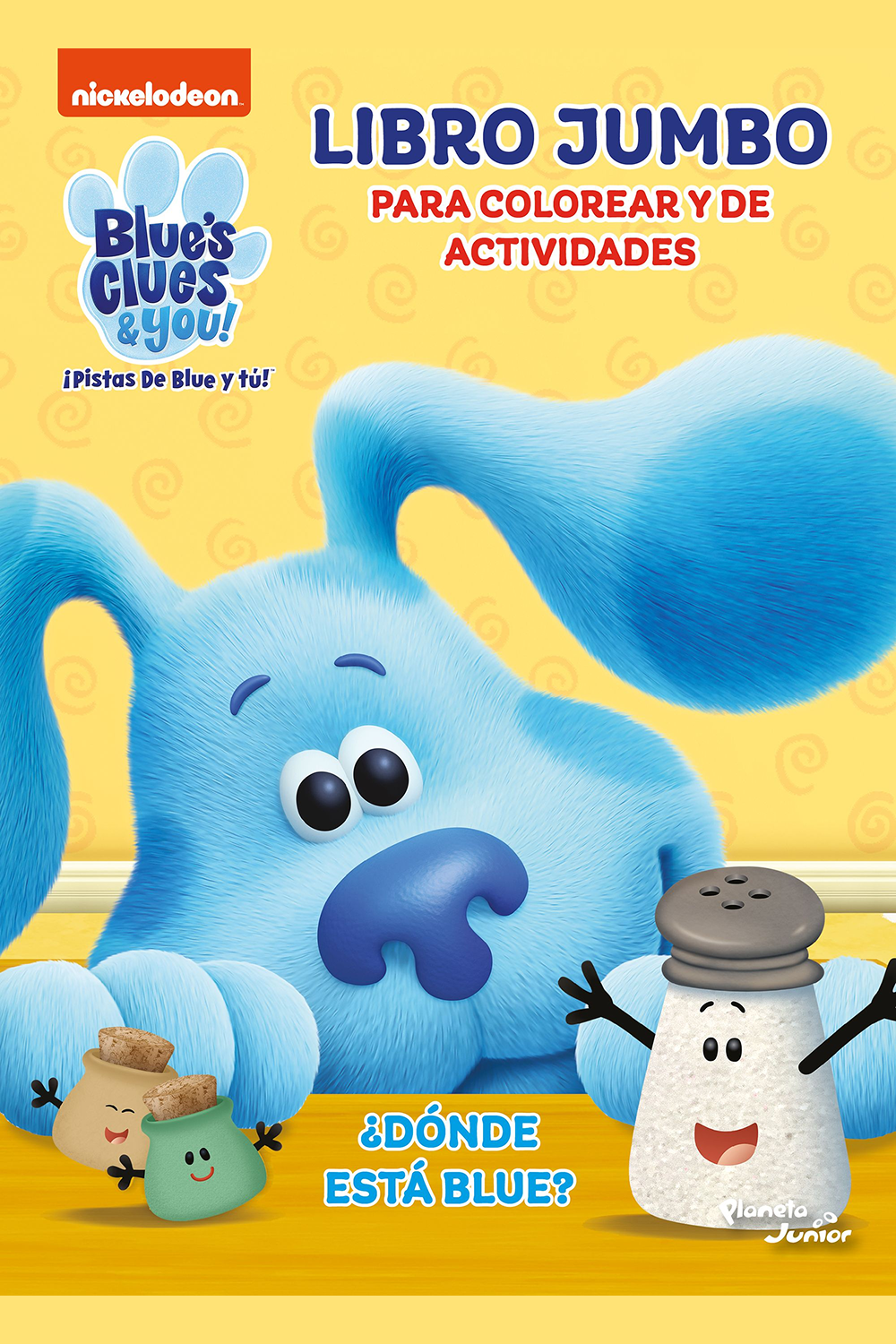 Las pistas de Blue y tú. ¿Dónde está Blue?