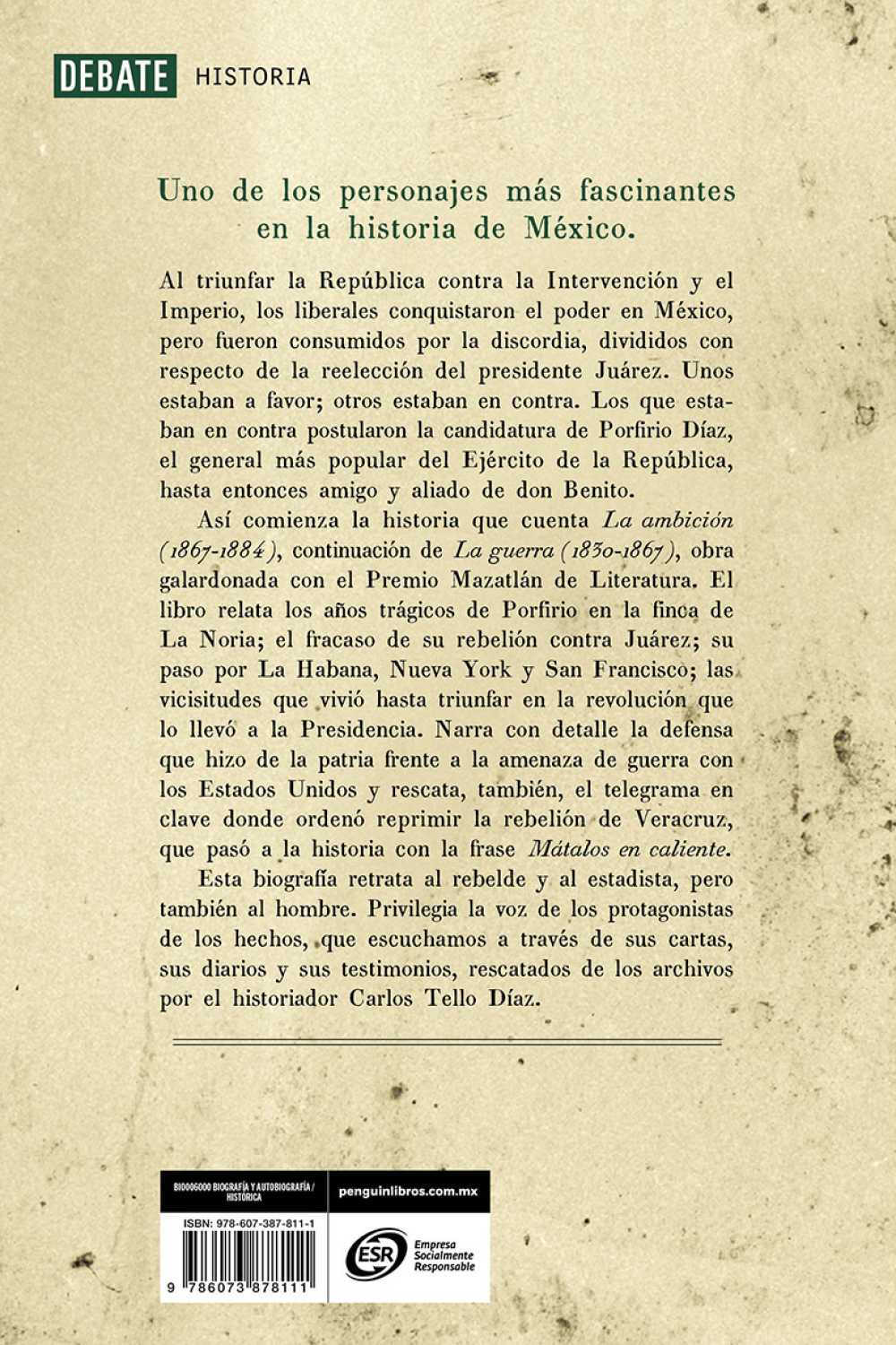 Porfirio Díaz. Su vida y su tiempo II