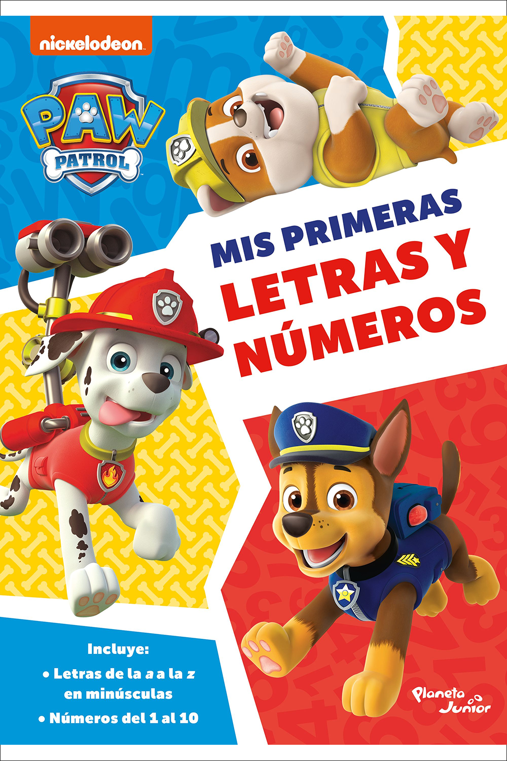 PAW Patrol. Mis primeras letras y números