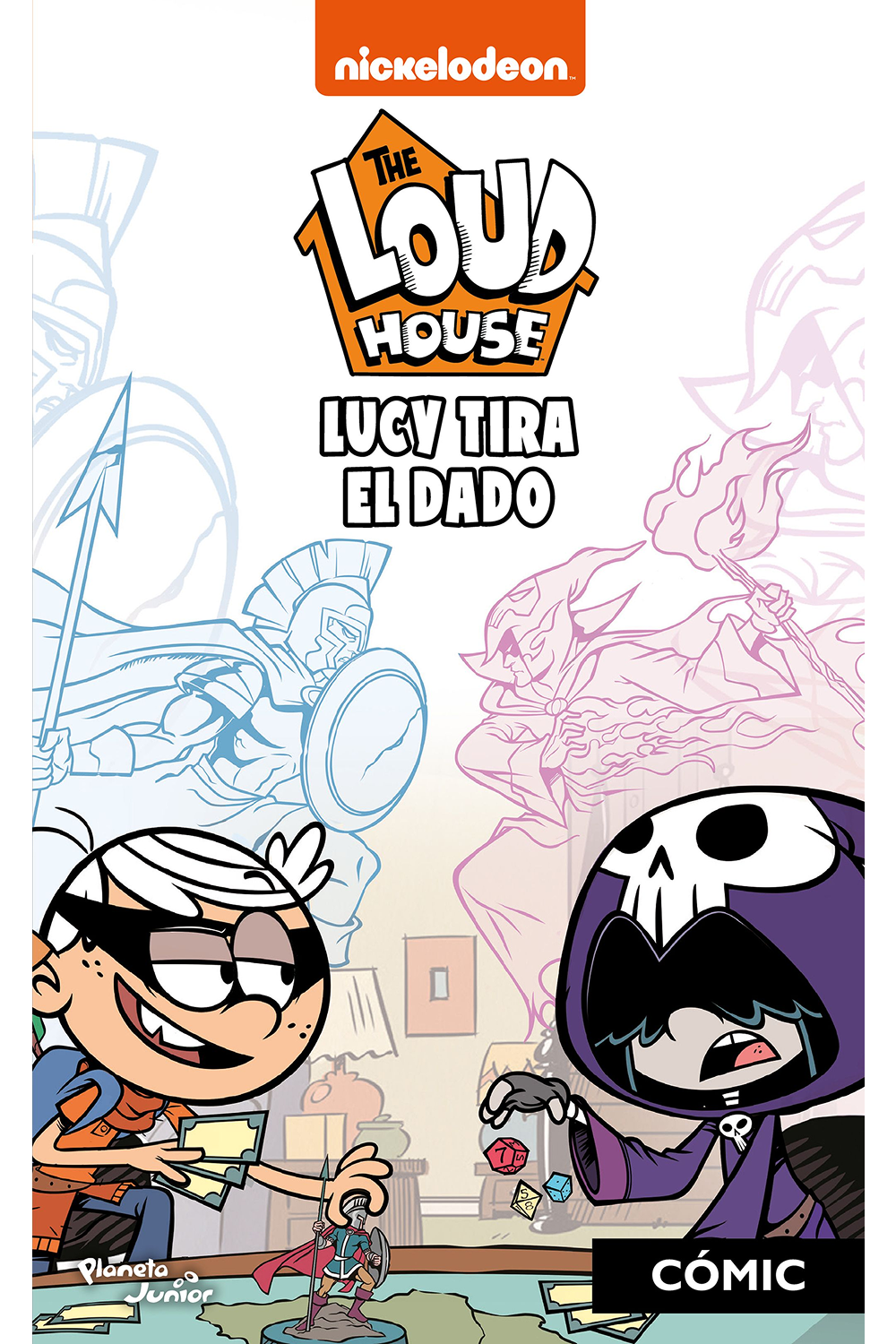 The Loud House. Lucy tira el dado