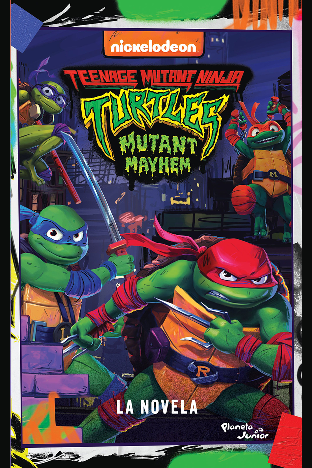Tortugas Ninja. Caos mutante. La novela